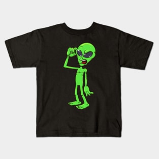 Confused Alien Kids T-Shirt